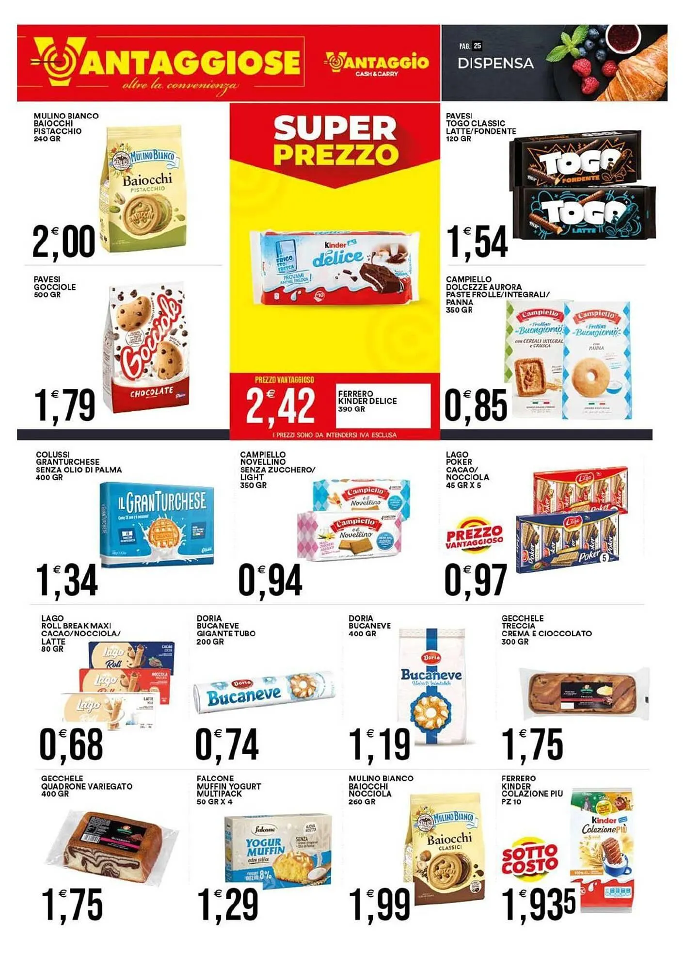 Volantino Vantaggio Cash&Carry da 1 dicembre a 13 dicembre di 2025 - Pagina del volantino 26