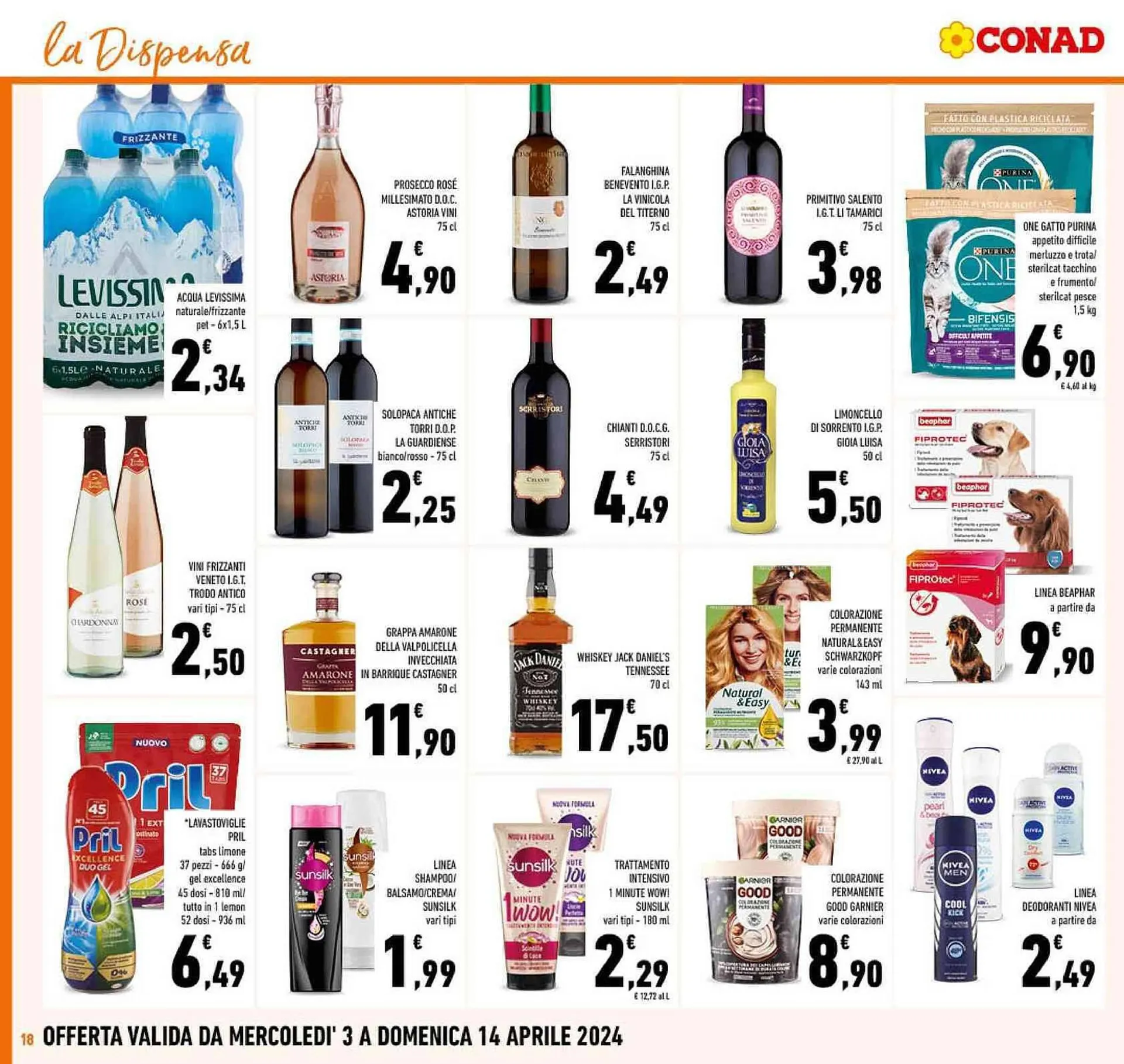 Volantino Supermac Supermercati da 3 aprile a 14 aprile di 2024 - Pagina del volantino 18