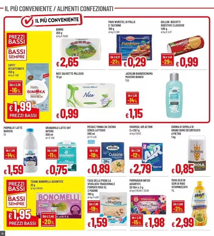 Sorridi prezzi ancora piu bassi da 23 gennaio a 5 febbraio di 2025 - Pagina del volantino 14
