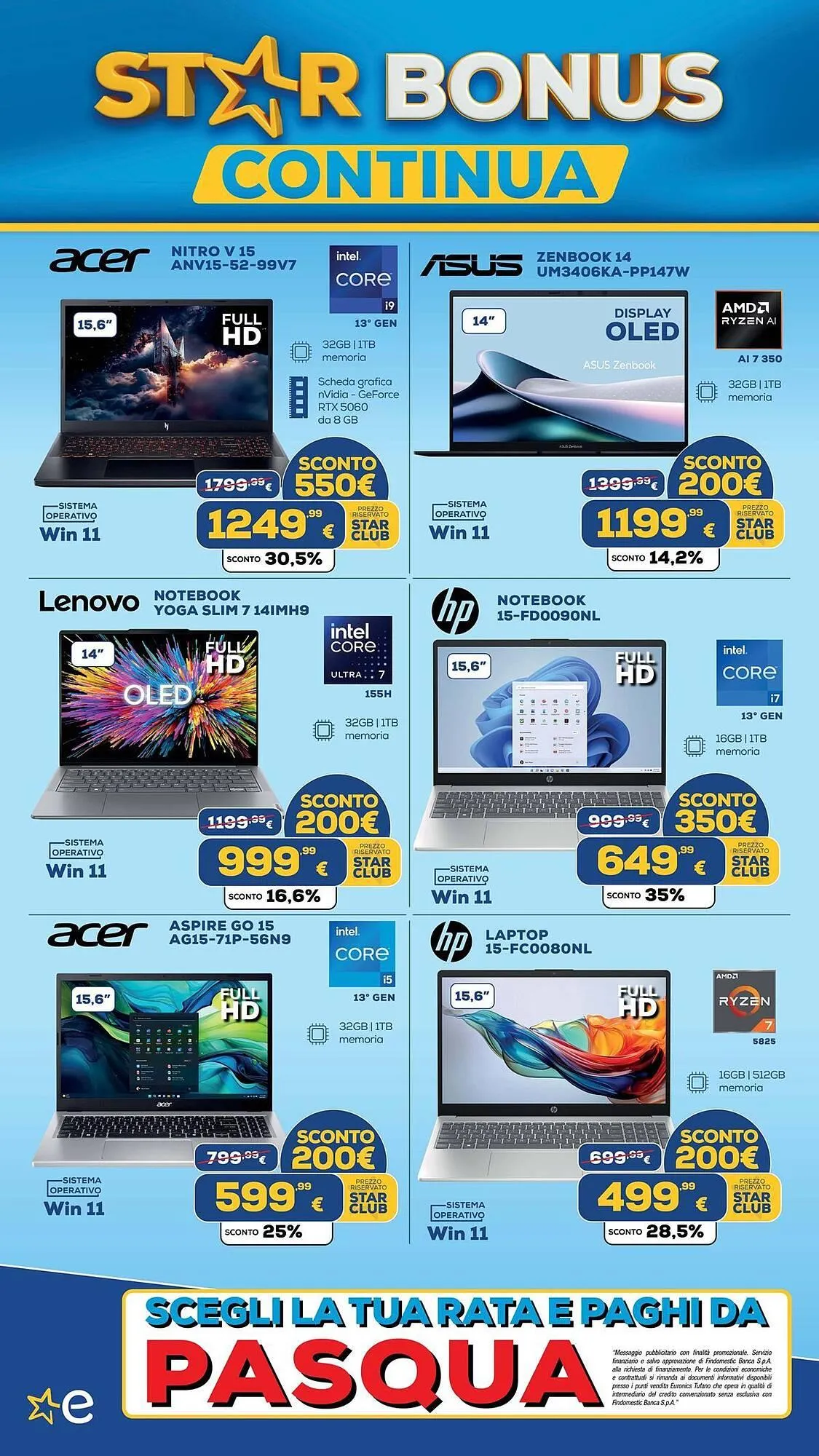 Volantino Euronics da 13 ottobre a 30 ottobre di 2025 - Pagina del volantino 60