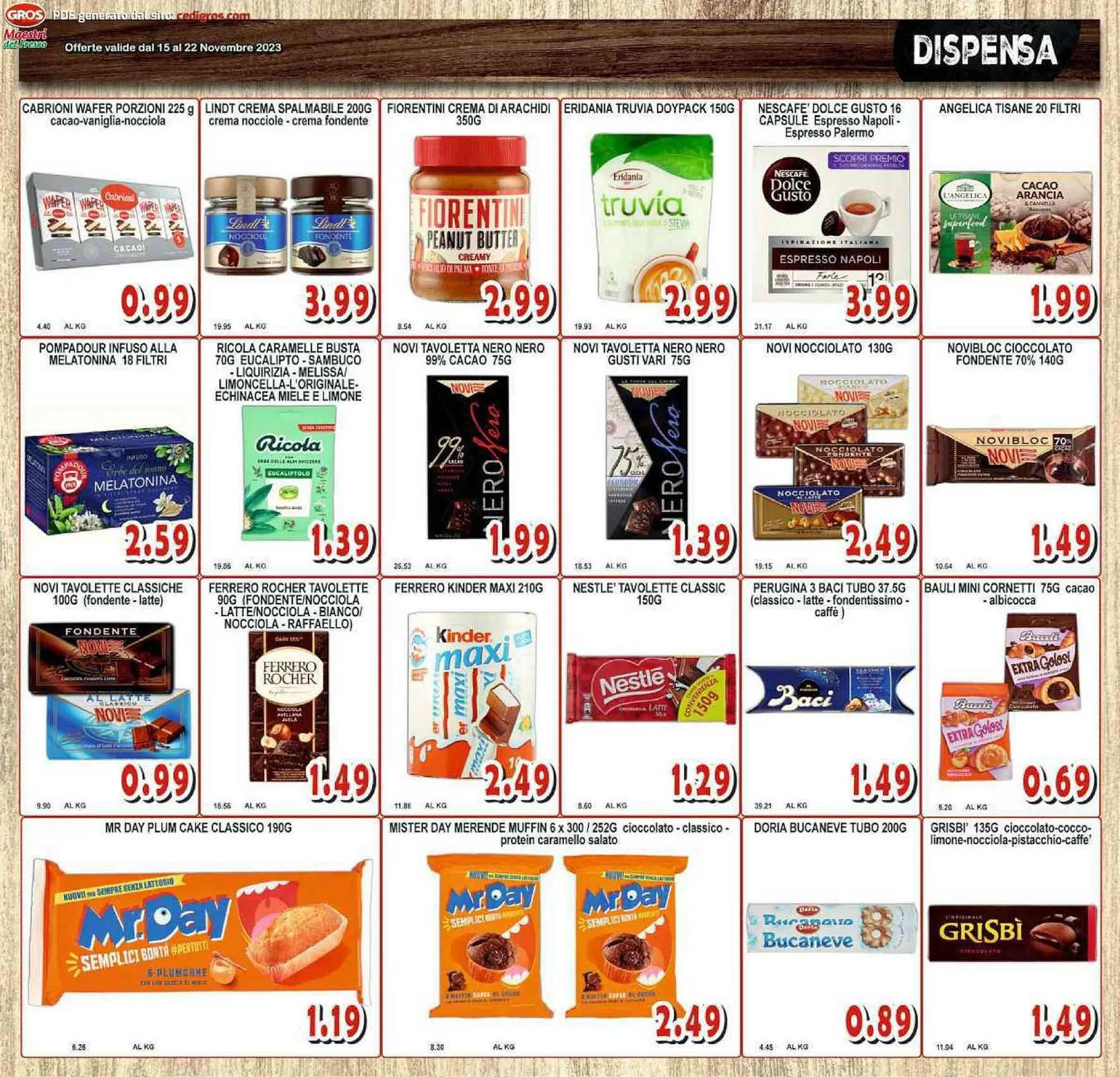 Volantino Sacoph da 15 novembre a 23 novembre di 2023 - Pagina del volantino 15