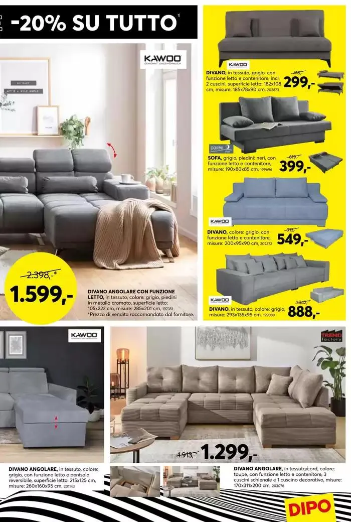 Dipo Su tutto -20% da 22 aprile a 4 maggio di 2025 - Pagina del volantino 3