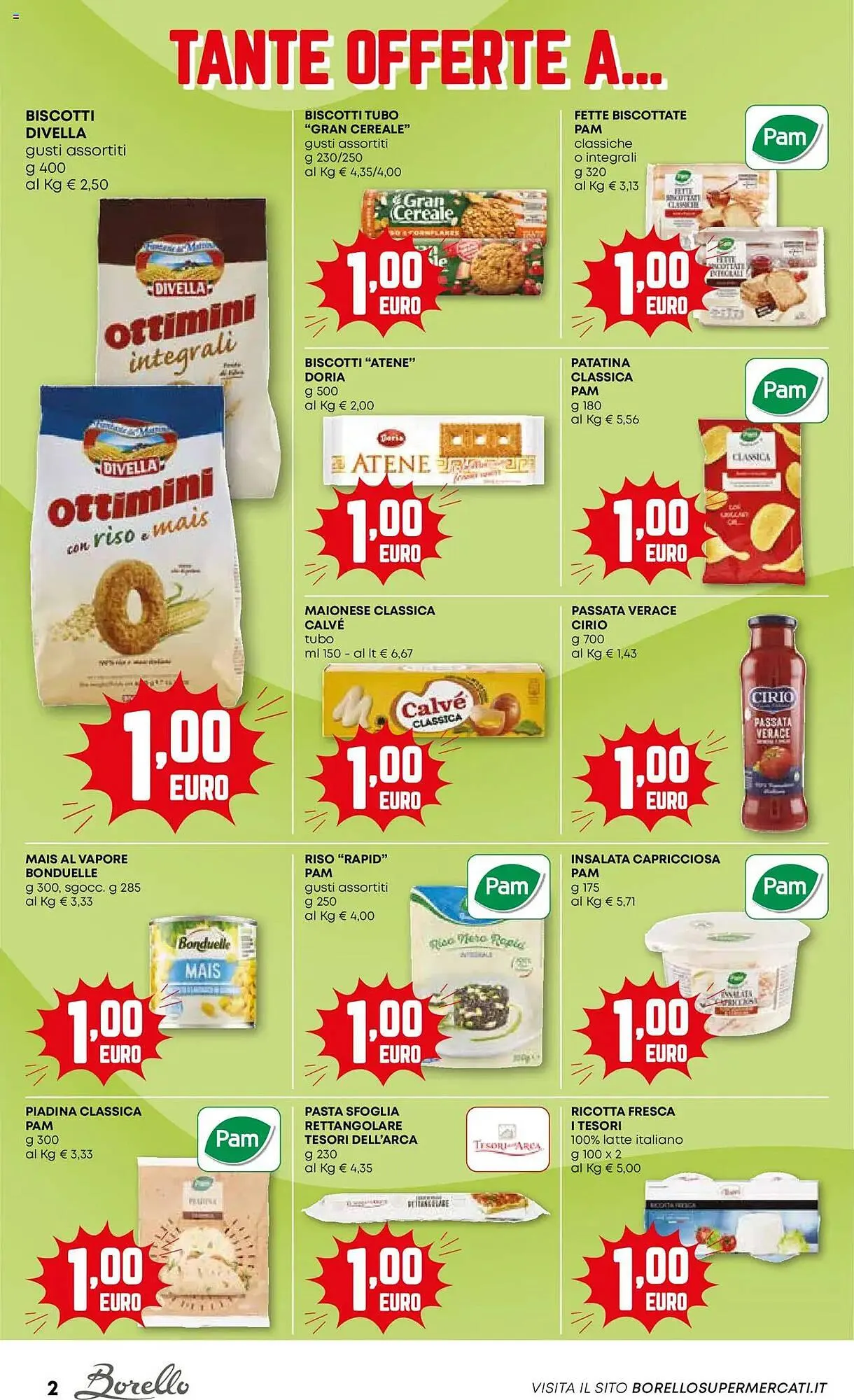 Volantino Borello Supermercati da 12 giugno a 25 giugno di 2025 - Pagina del volantino 2