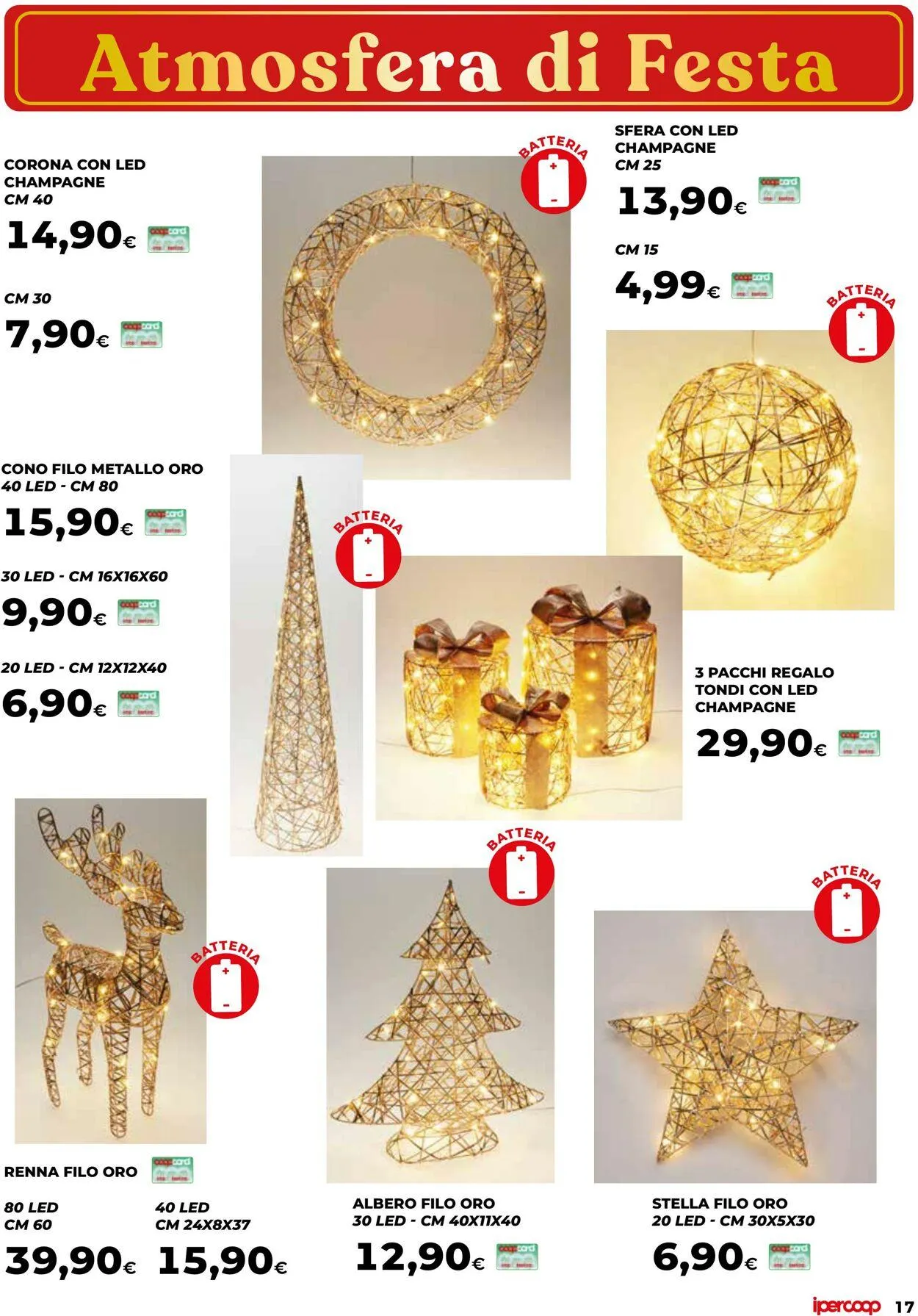 Coop Volantino attuale da 3 novembre a 8 dicembre di 2025 - Pagina del volantino 17