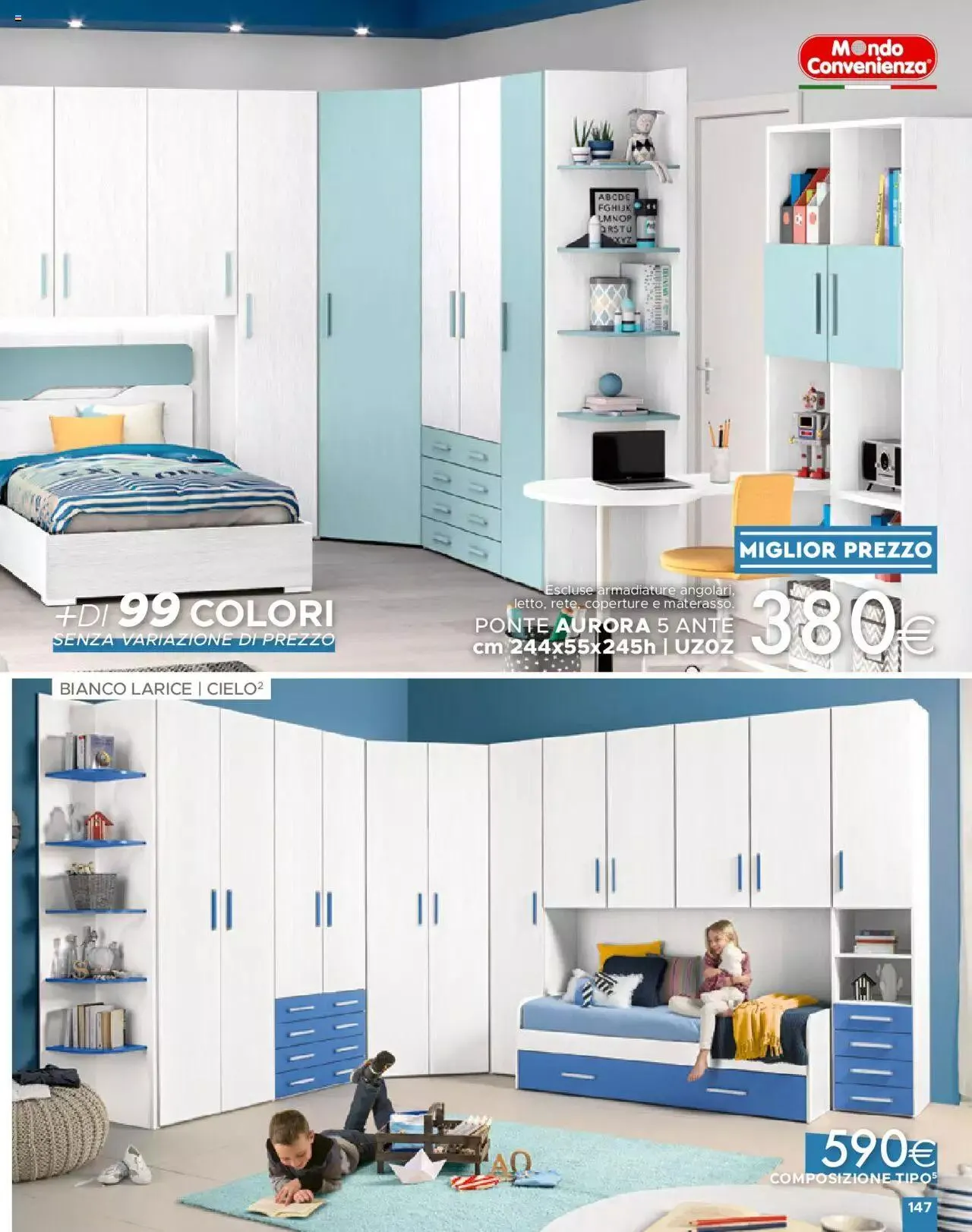 Volantino Mondo Convenienza da 1 ottobre a 31 dicembre di 2023 - Pagina del volantino 149