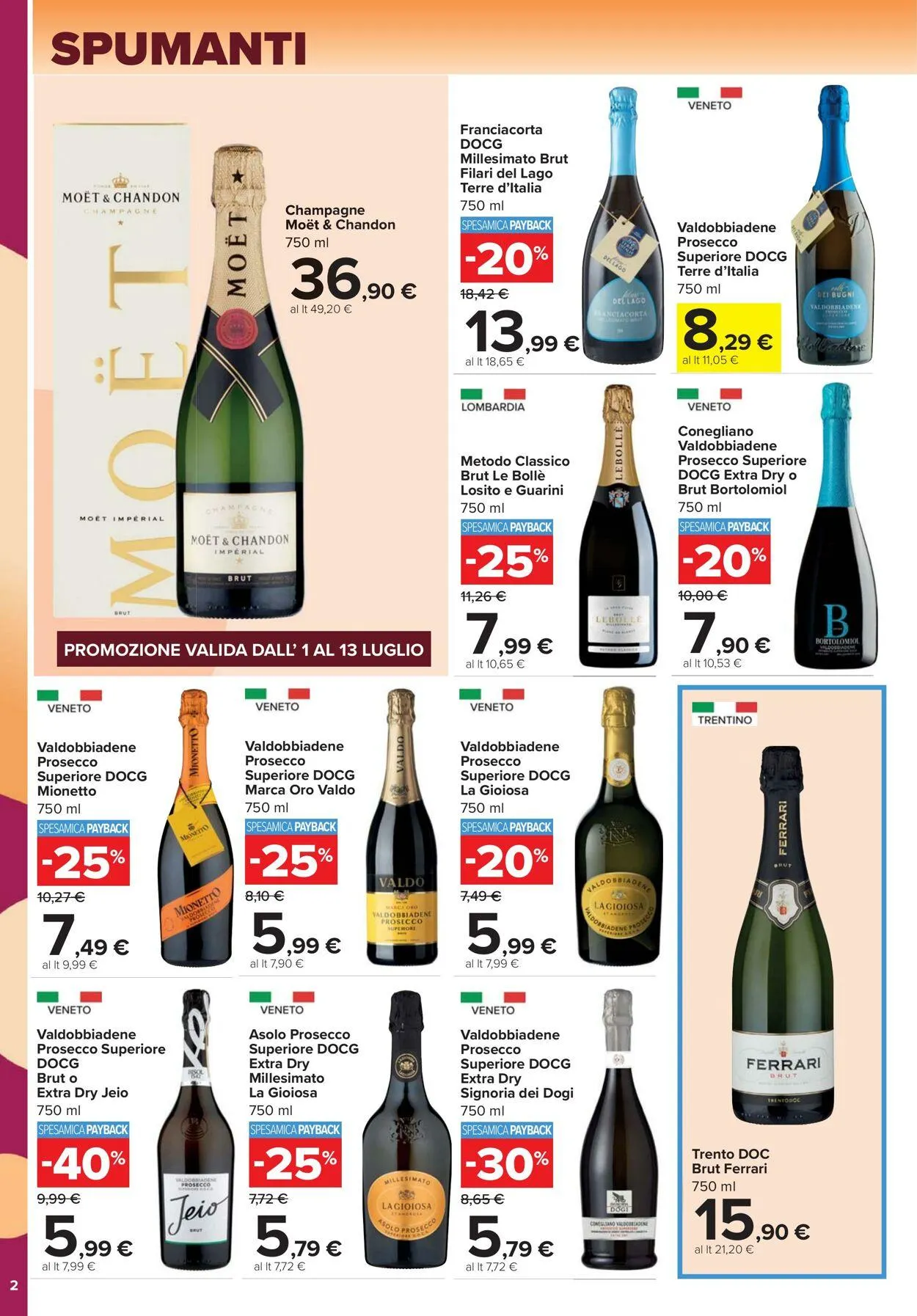 Carrefour Volantino attuale da 26 giugno a 6 agosto di 2025 - Pagina del volantino 2