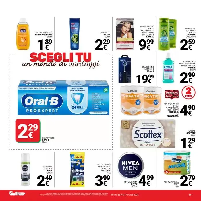 Scegli tu un mondo di vantaggi da 7 marzo a 17 marzo di 2025 - Pagina del volantino 19