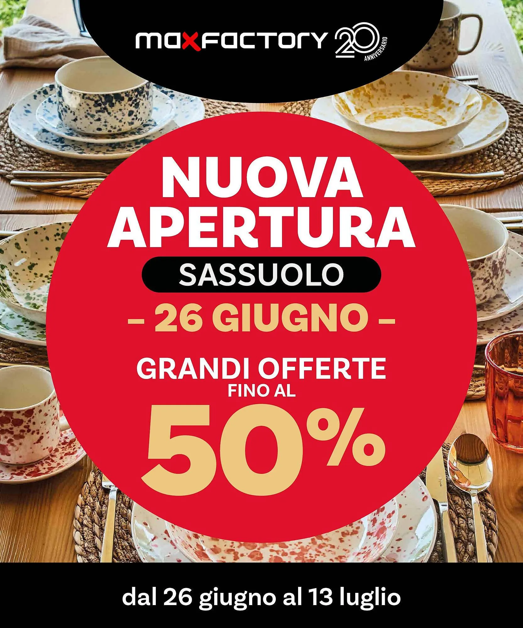 Volantino Max Factory da 25 giugno a 11 luglio di 2025 - Pagina del volantino 1