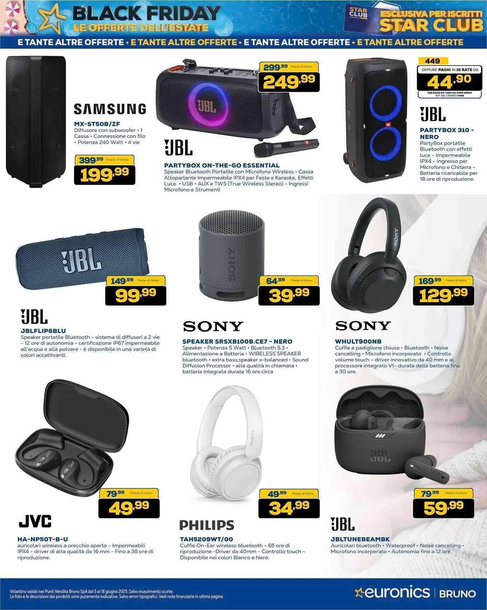 Volantino Euronics da 5 giugno a 18 giugno di 2025 - Pagina del volantino 6