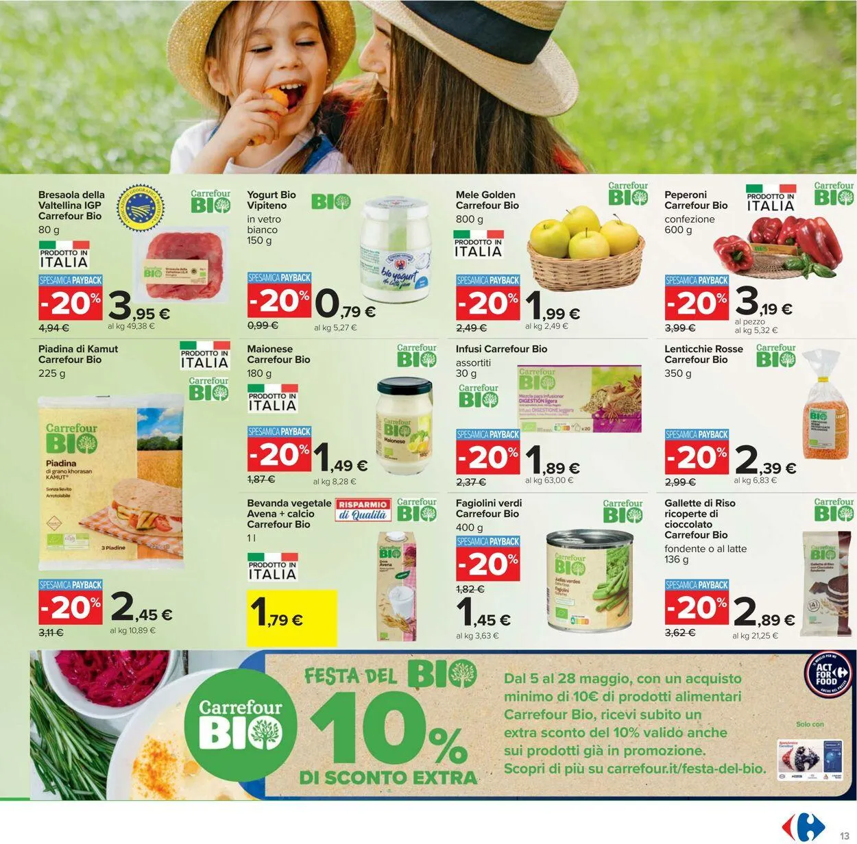 Carrefour Volantino attuale da 16 maggio a 28 maggio di 2025 - Pagina del volantino 13