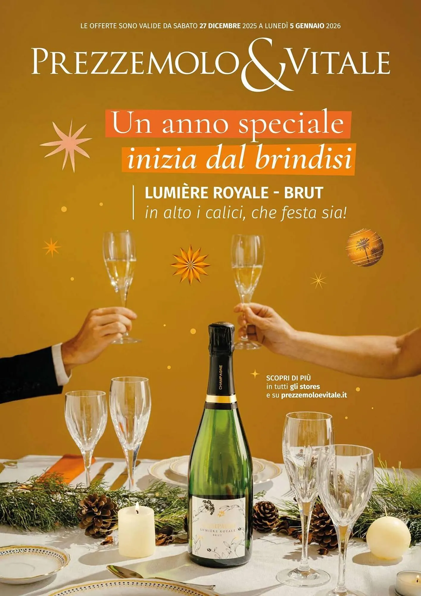 Volantino Prezzemolo e Vitale da 29 dicembre a 5 gennaio di 2026 - Pagina del volantino 1