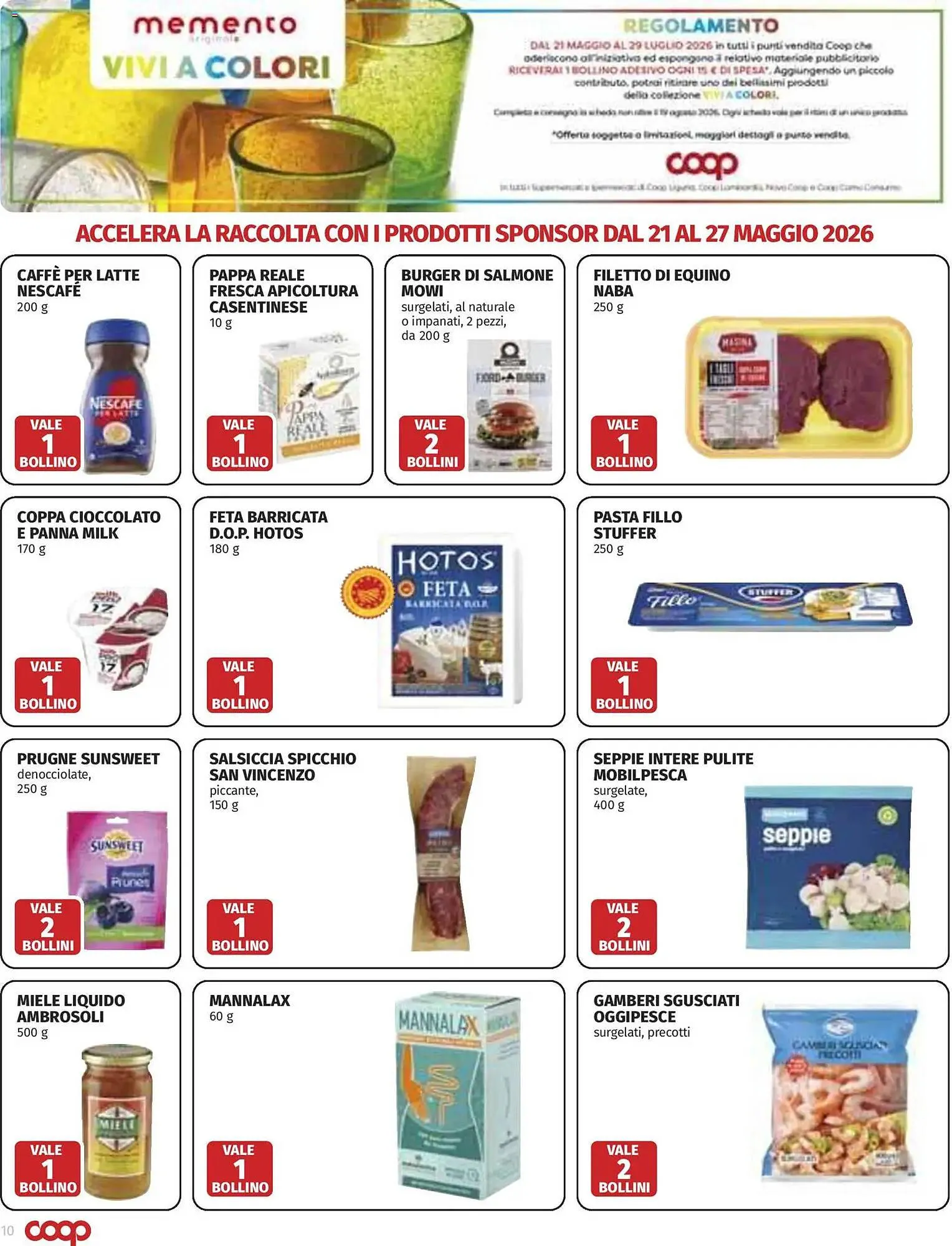 Volantino In Coop da 14 maggio a 27 maggio di 2026 - Pagina del volantino 10