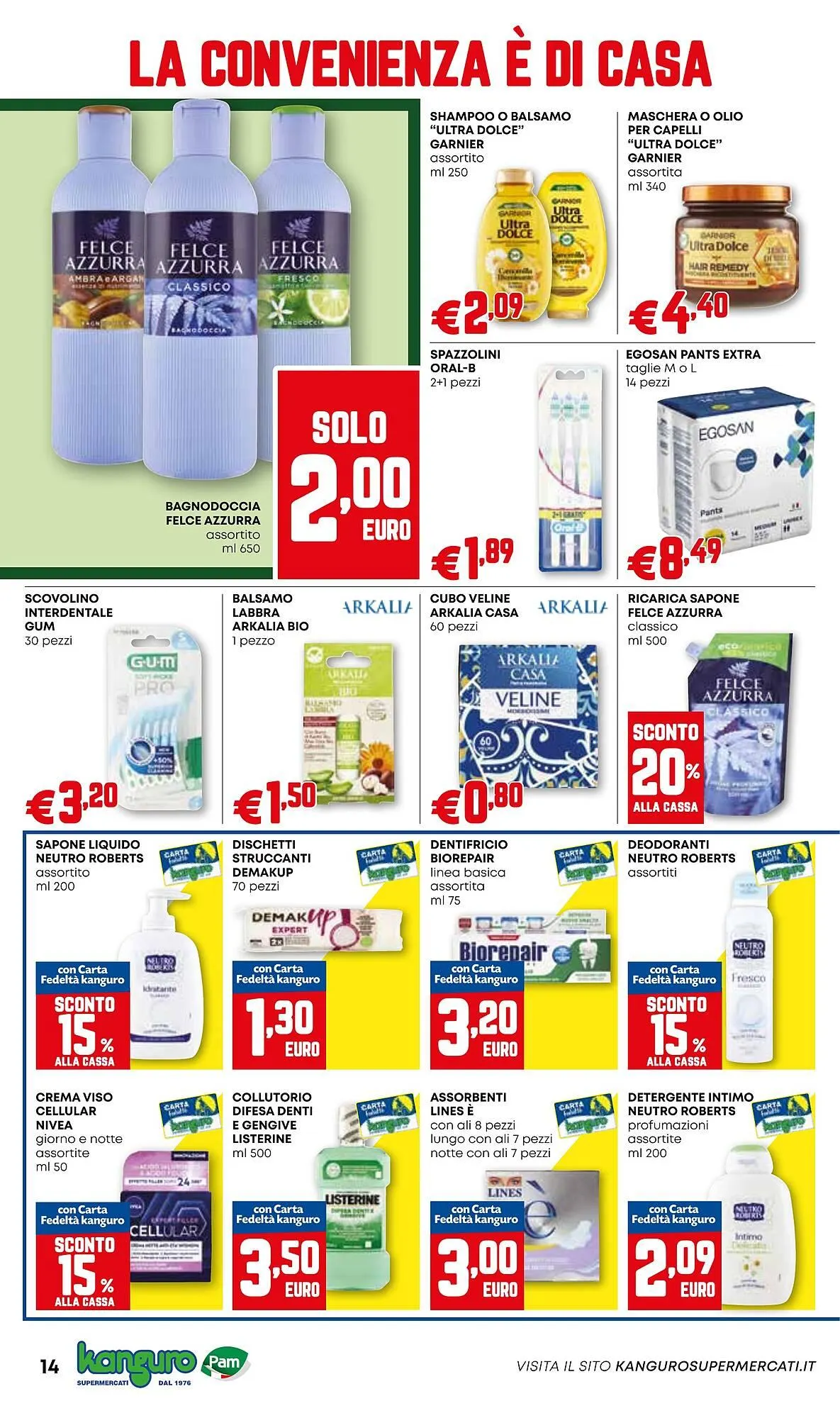Volantino Kanguro da 9 ottobre a 22 ottobre di 2025 - Pagina del volantino 14
