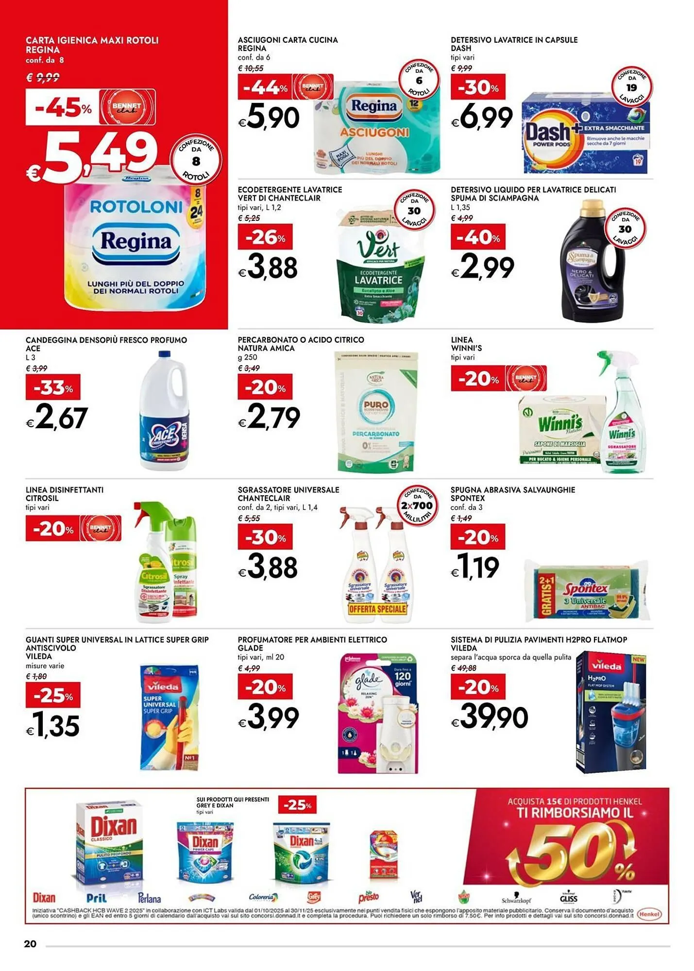 Volantino Bennet da 6 novembre a 19 novembre di 2025 - Pagina del volantino 20