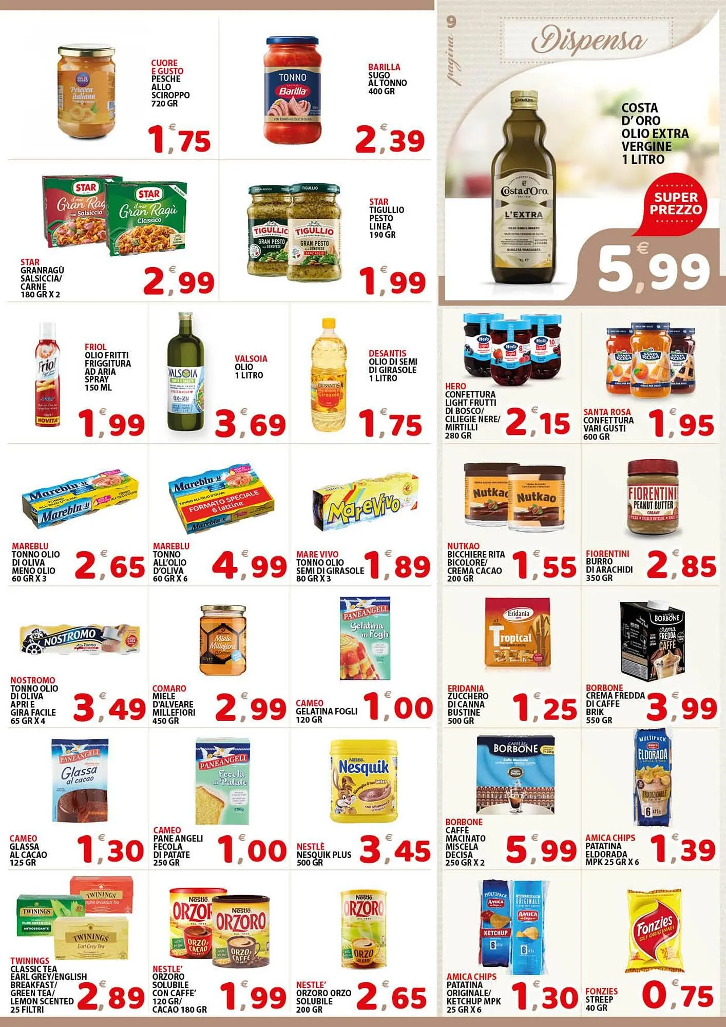 Volantino Premium Supermercati da 10 luglio a 23 luglio di 2025 - Pagina del volantino 9