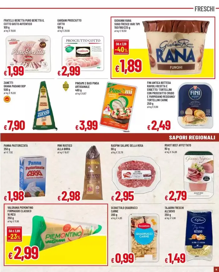 Sottocosto  da 27 marzo a 5 aprile di 2025 - Pagina del volantino 15