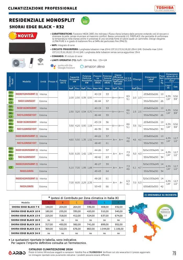 Catalogo climatizzazione 2024 da 17 maggio a 31 dicembre di 2024 - Pagina del volantino 79