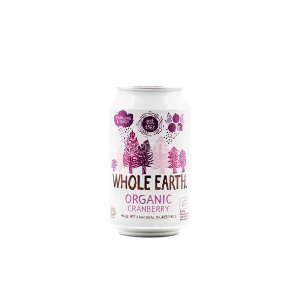Organic Cranberry Whole Earth 330ML