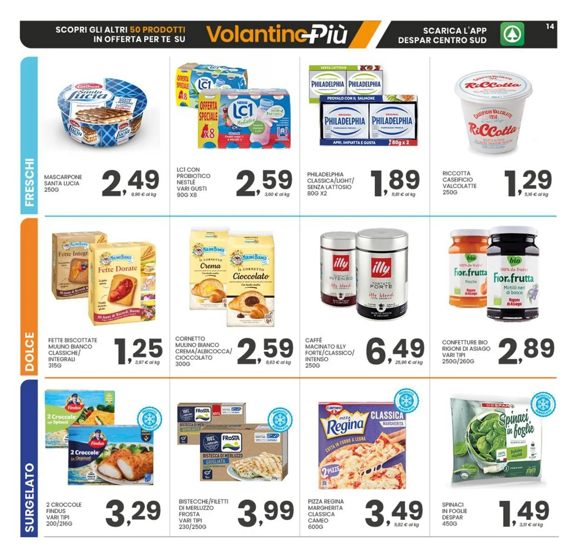 Volantino Despar da 27 dicembre a 8 gennaio di 2026 - Pagina del volantino 14