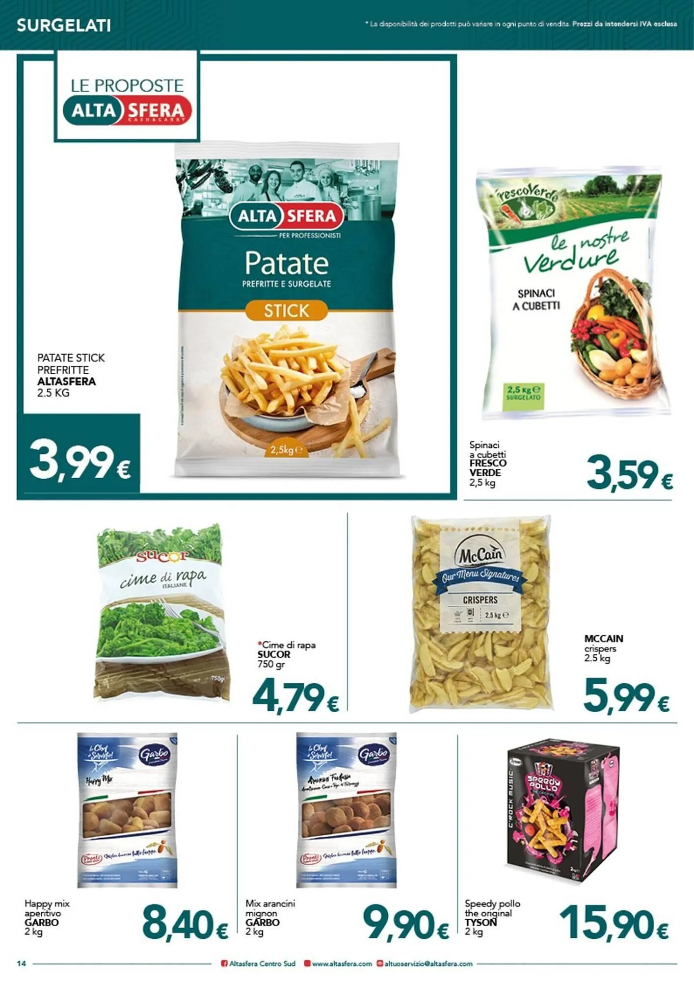Volantino Altasfera da 30 luglio a 14 agosto di 2025 - Pagina del volantino 14