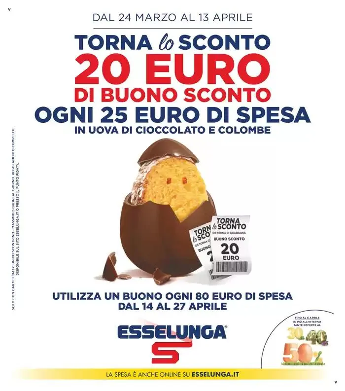 30/40/50% da 24 marzo a 13 aprile di 2025 - Pagina del volantino 1