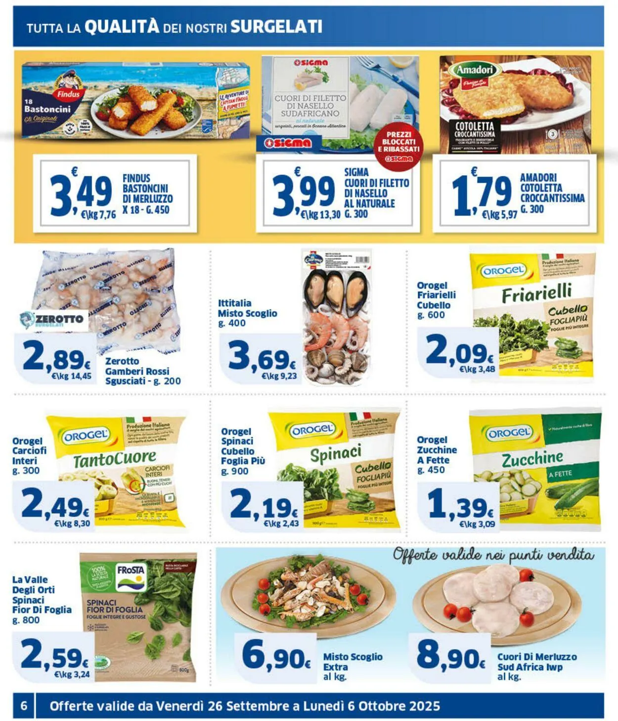Sigma - Roma Volantino attuale da 26 settembre a 6 ottobre di 2025 - Pagina del volantino 6