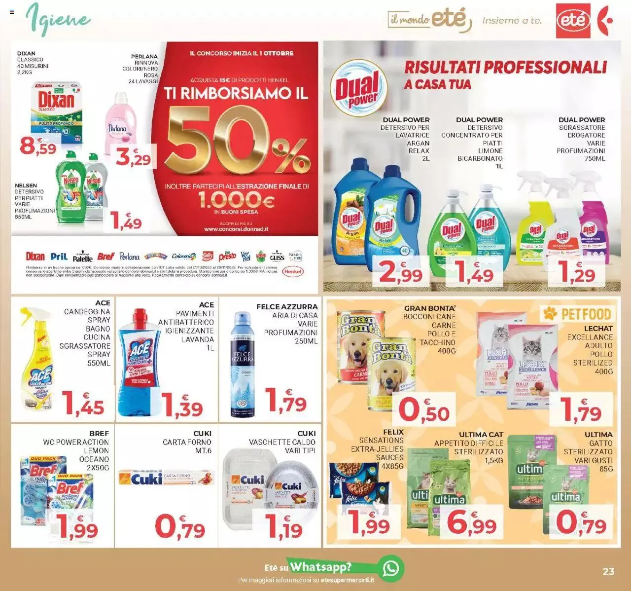 Volantino Eté da 28 settembre a 10 ottobre di 2023 - Pagina del volantino 23