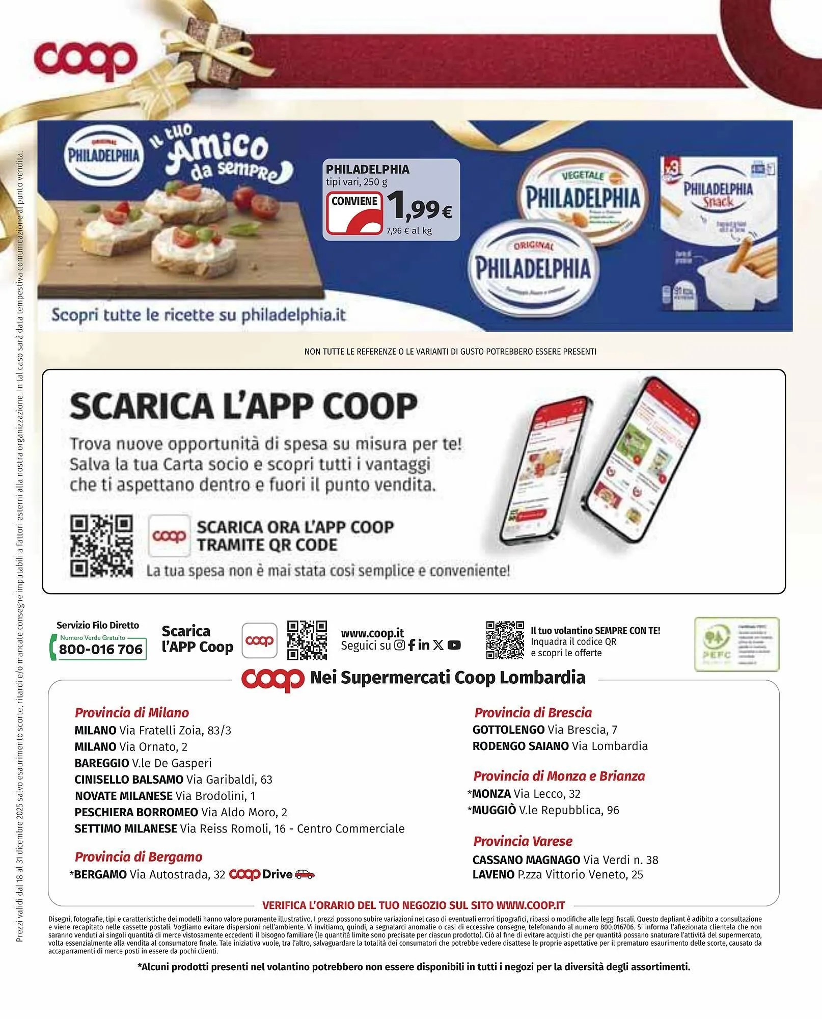 Volantino Coop da 18 dicembre a 31 dicembre di 2025 - Pagina del volantino 18