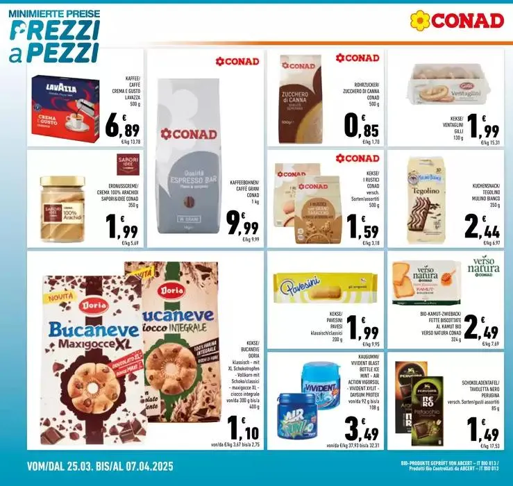 Prezzi a pezzi da 25 marzo a 7 aprile di 2025 - Pagina del volantino 18