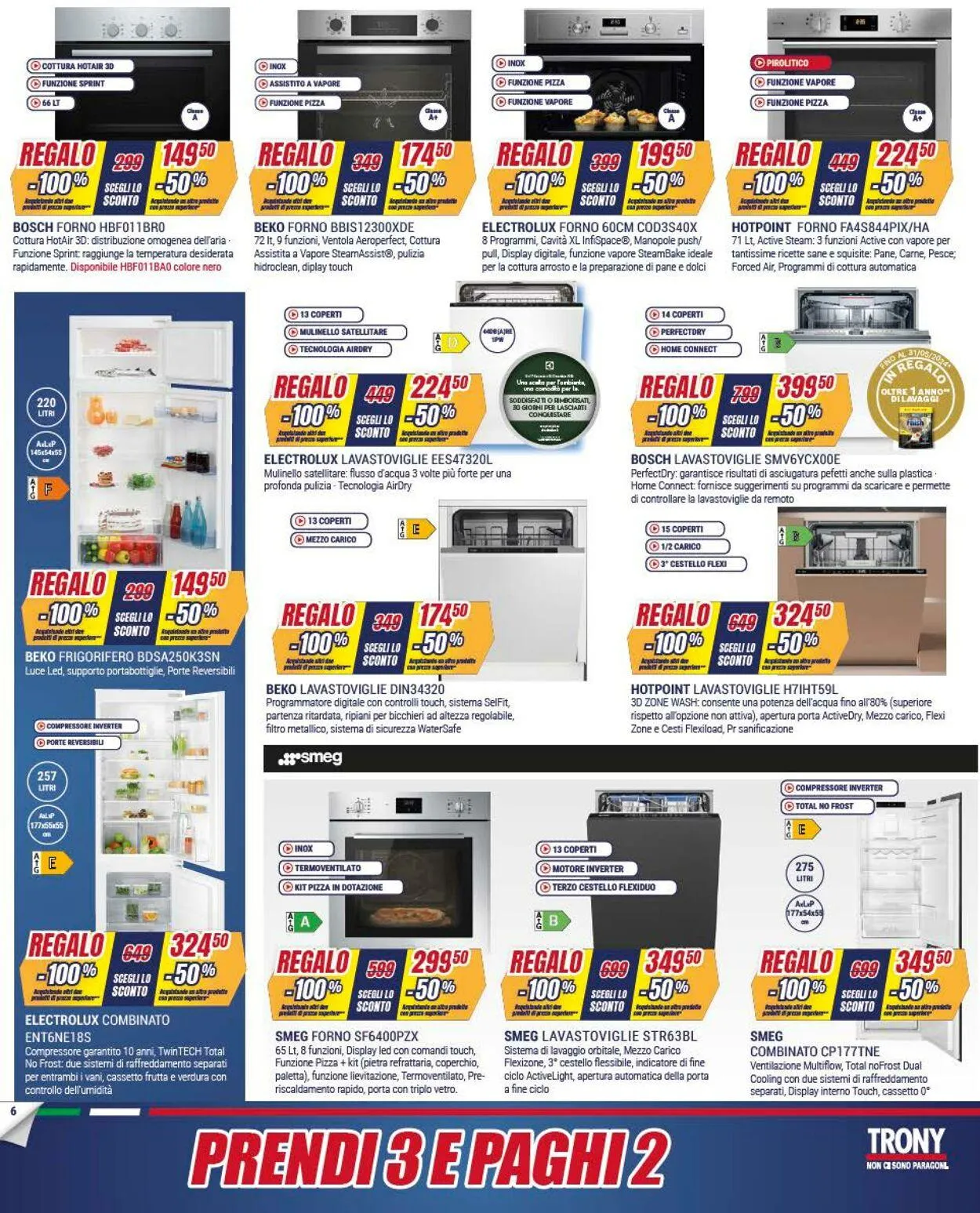 Trony - Palermo Volantino attuale da 2 maggio a 22 maggio di 2024 - Pagina del volantino 6