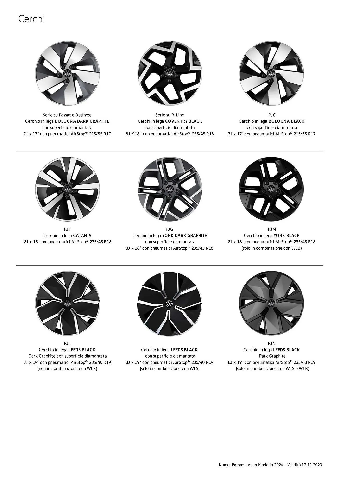 Volantino Volkswagen Nuova Passat e Nuova Passat eTSI da 3 gennaio a 4 gennaio di 2025 - Pagina del volantino 7