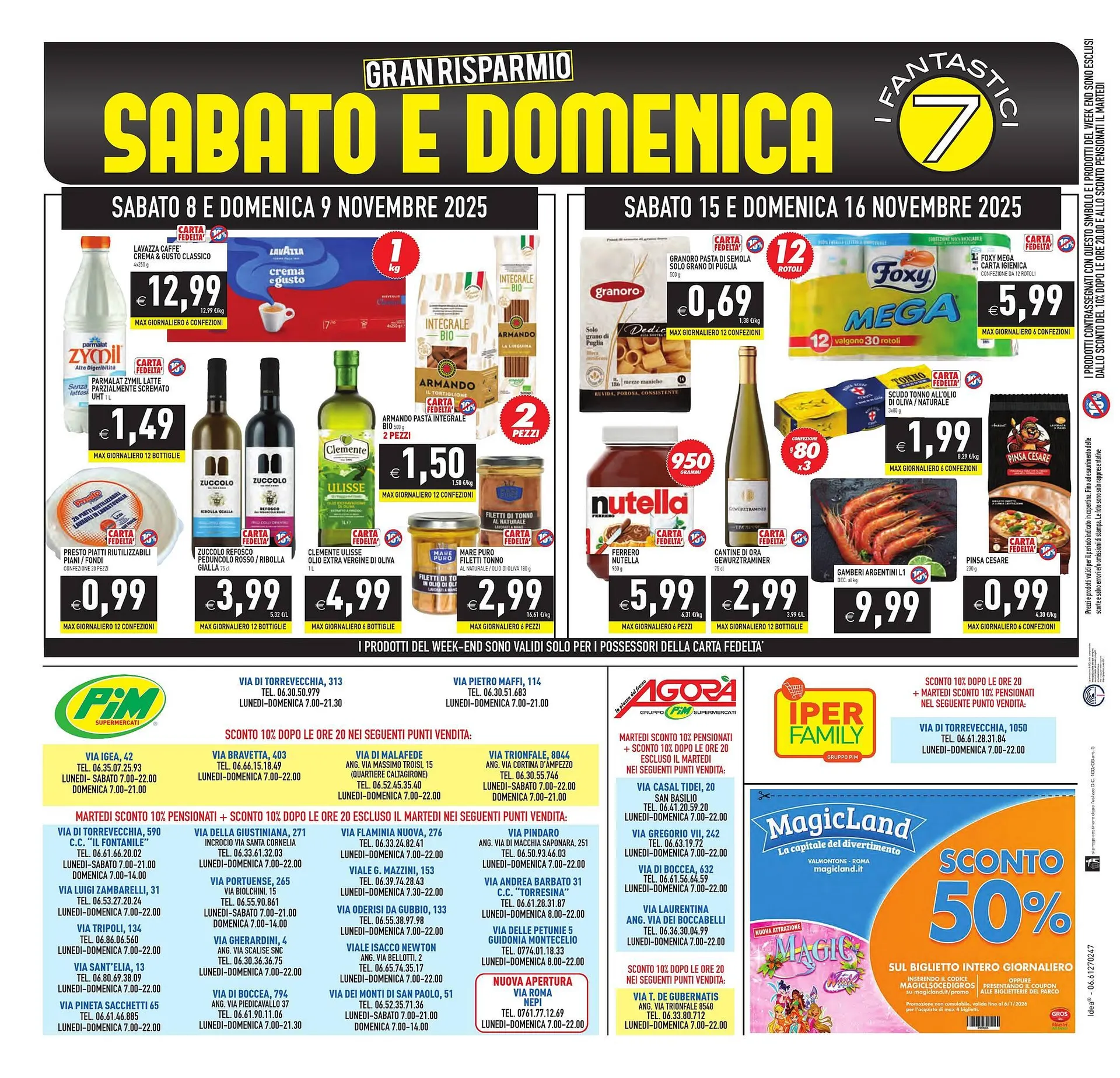 Volantino Supermercati Agorà da 7 novembre a 17 novembre di 2025 - Pagina del volantino 24