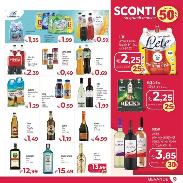 Sconti fino al 50% da 5 febbraio a 18 febbraio di 2025 - Pagina del volantino 9