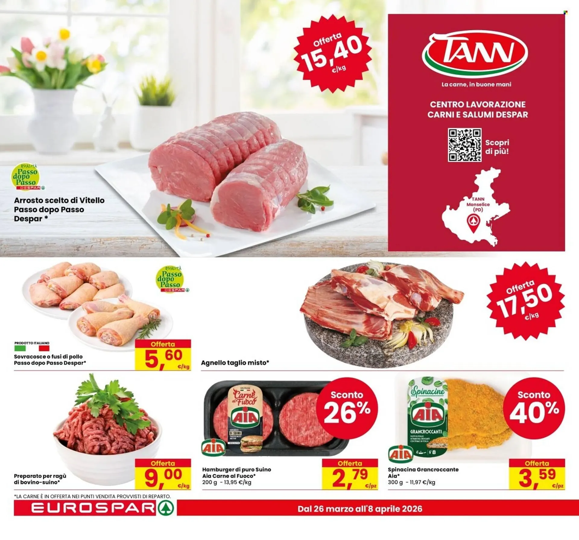 Volantino Eurospar da 26 marzo a 8 aprile di 2026 - Pagina del volantino 8