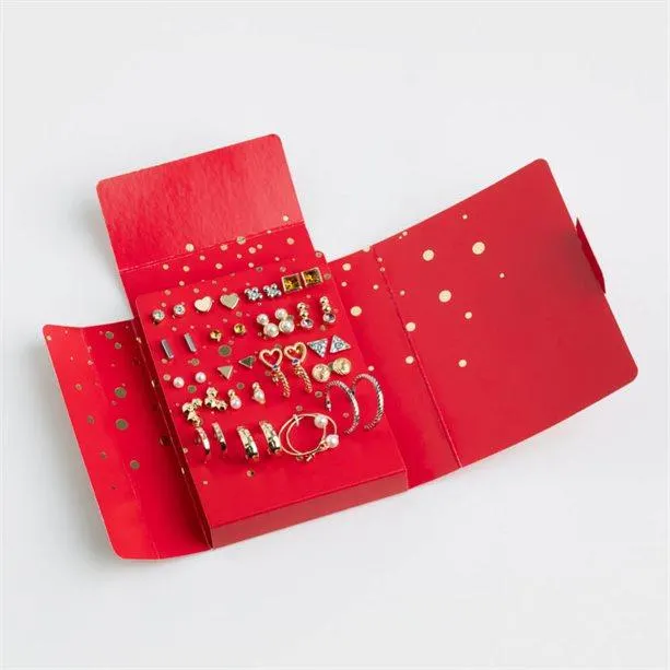 Set di 20 paia di orecchini Bloom