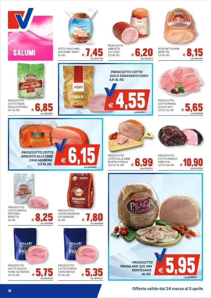 Guida alle offerte da 24 marzo a 5 aprile di 2025 - Pagina del volantino 18