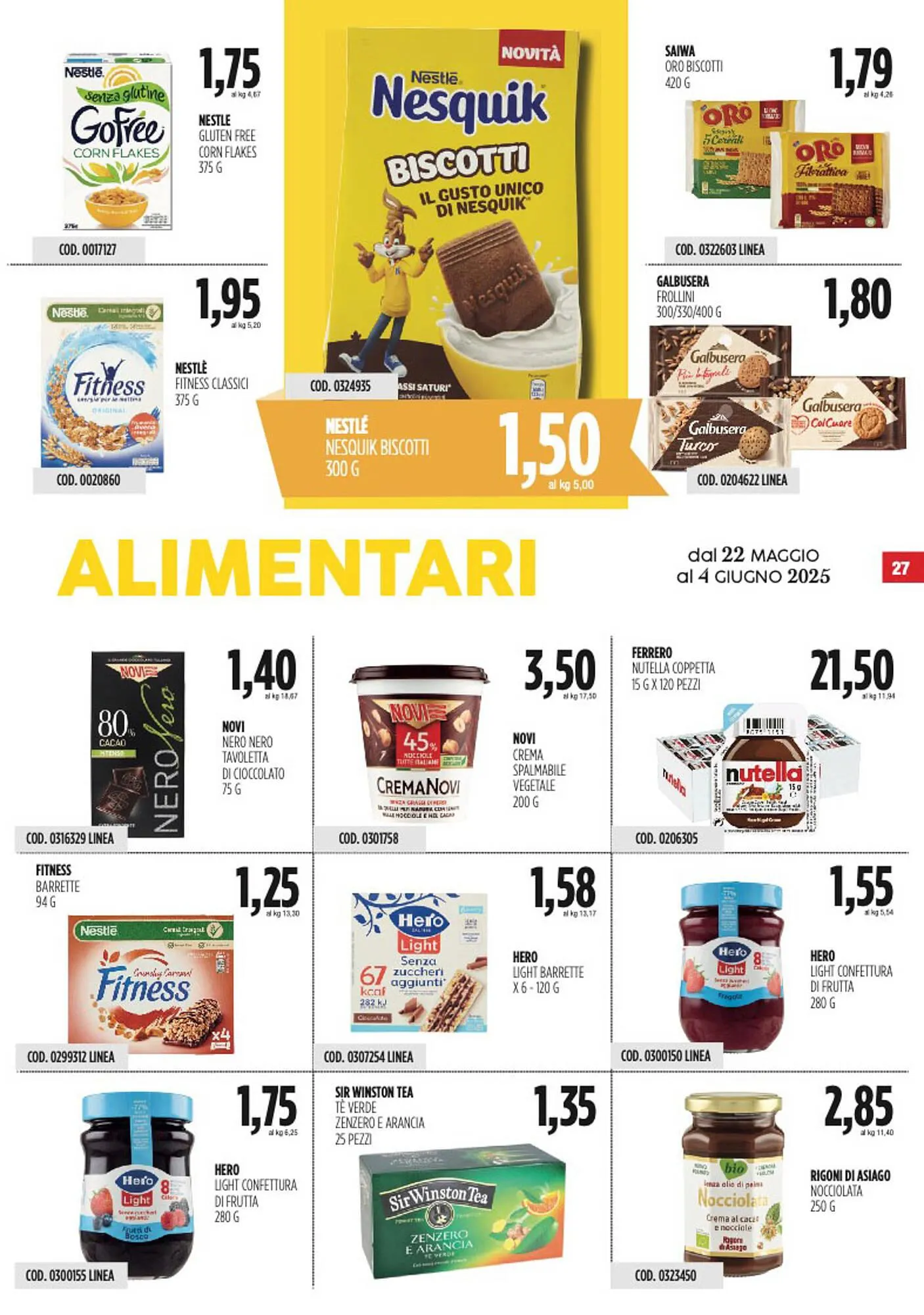 Volantino Carico Cash & Carry da 22 maggio a 4 giugno di 2025 - Pagina del volantino 27