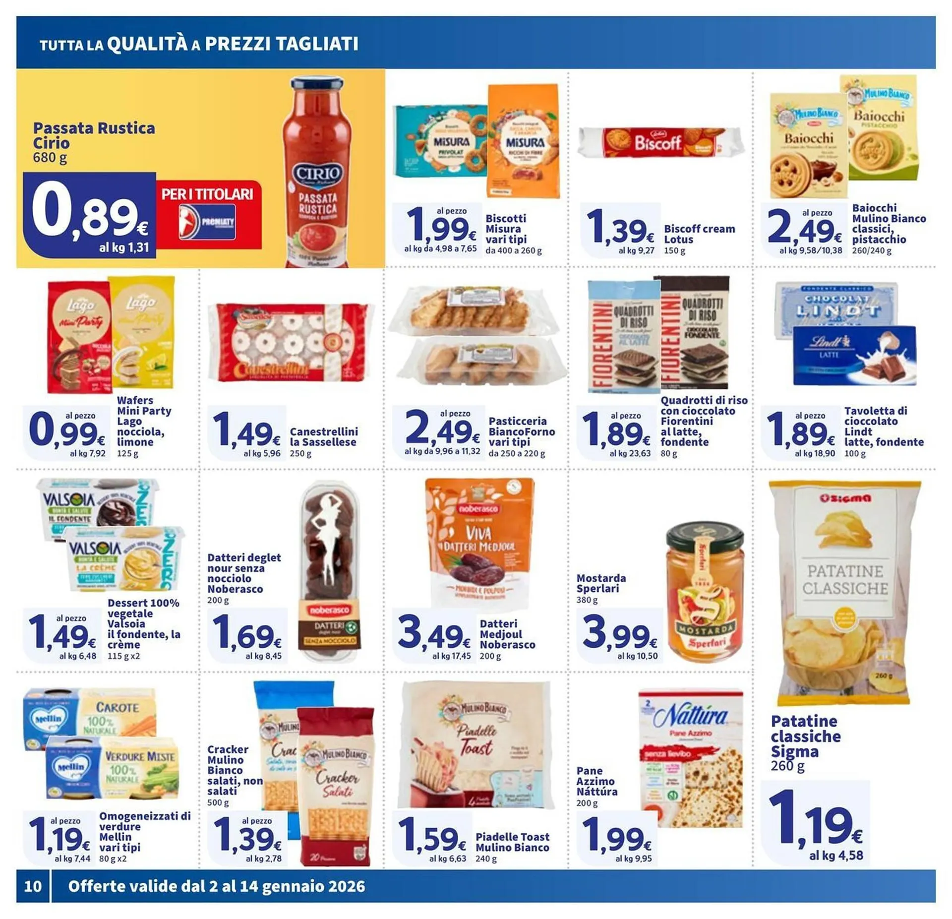 Volantino Sigma da 2 gennaio a 14 gennaio di 2026 - Pagina del volantino 10