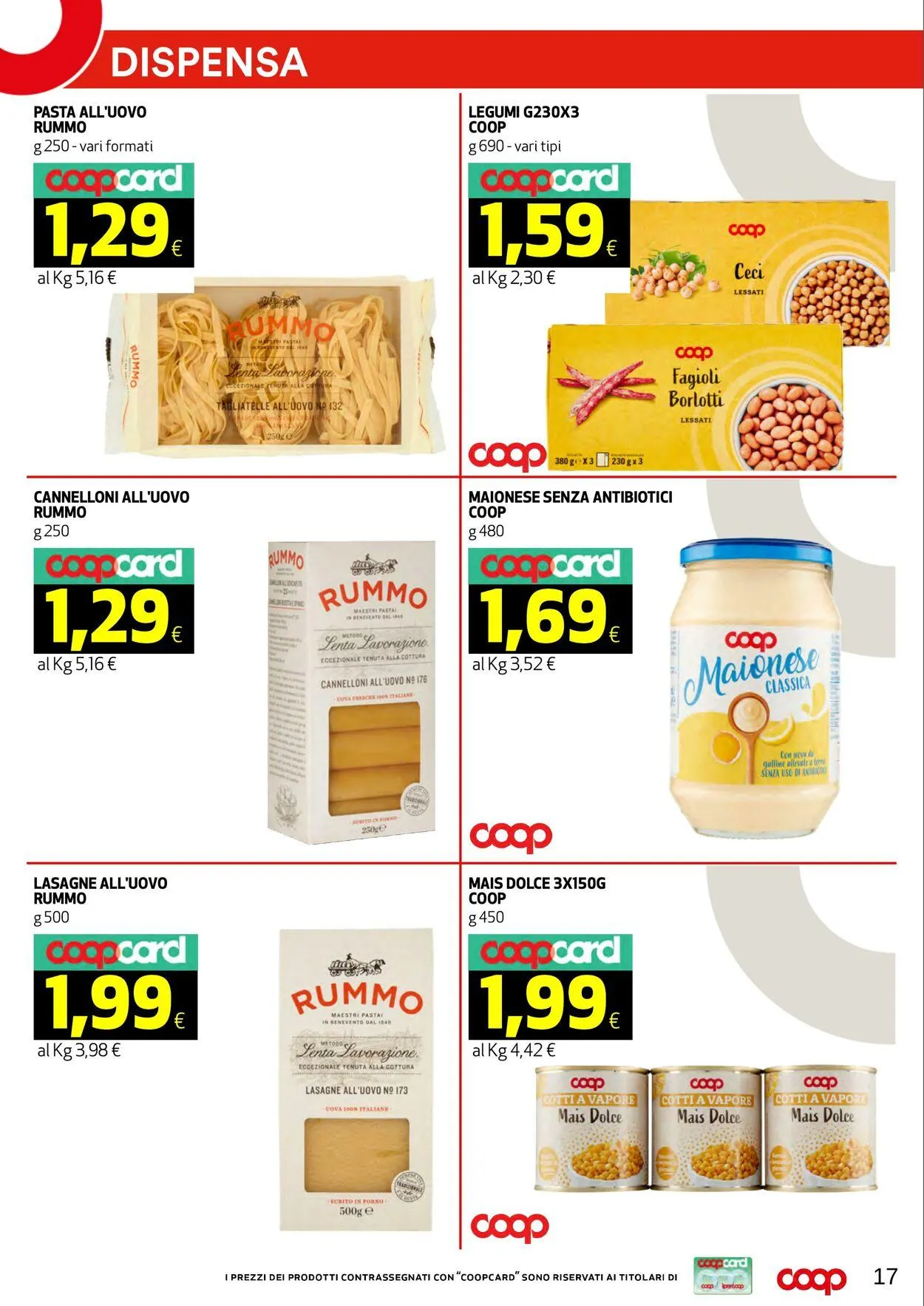 Coop Volantino attuale da 13 ottobre a 22 ottobre di 2025 - Pagina del volantino 17