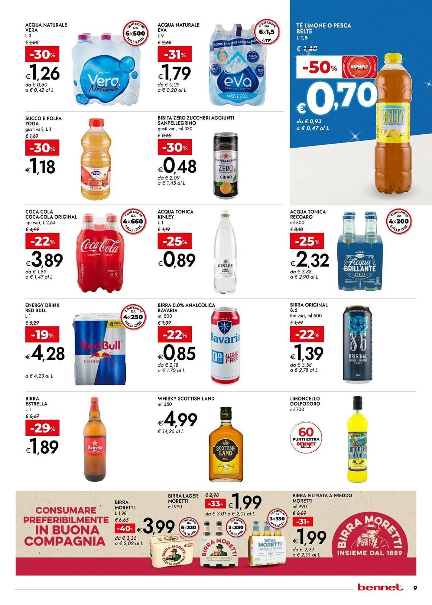 Volantino Bennet da 27 dicembre a 7 gennaio di 2026 - Pagina del volantino 9