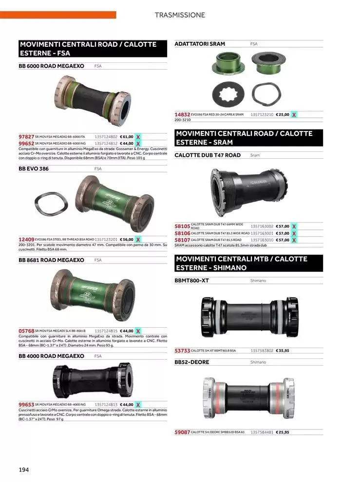 Catalogo ricambi ed accessori da 20 novembre a 31 dicembre di 2025 - Pagina del volantino 78