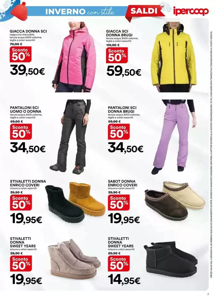 Inverno con stile da 7 gennaio a 28 febbraio di 2025 - Pagina del volantino 7