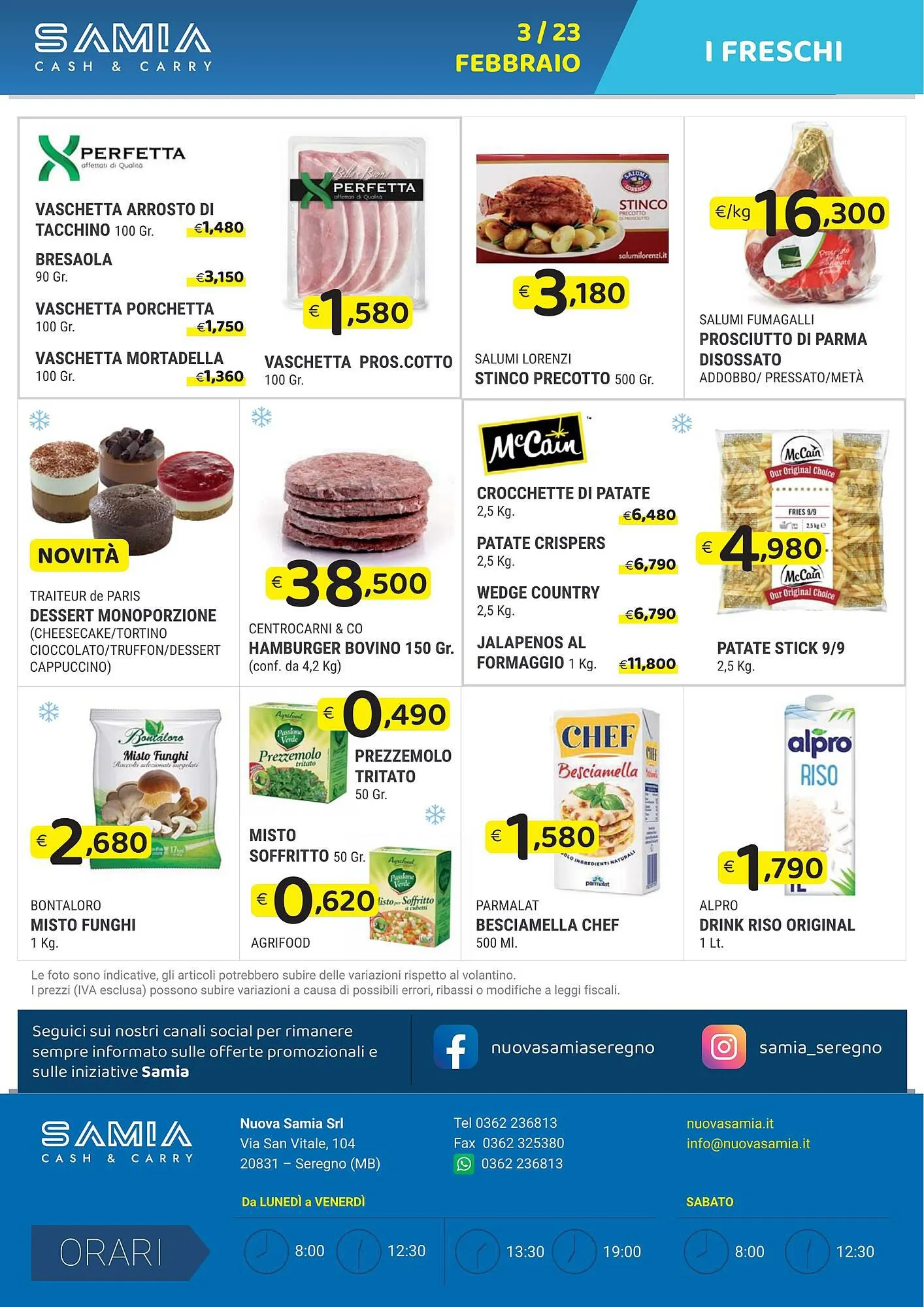 Volantino Samia Cash and Carry da 3 febbraio a 23 febbraio di 2024 - Pagina del volantino 8