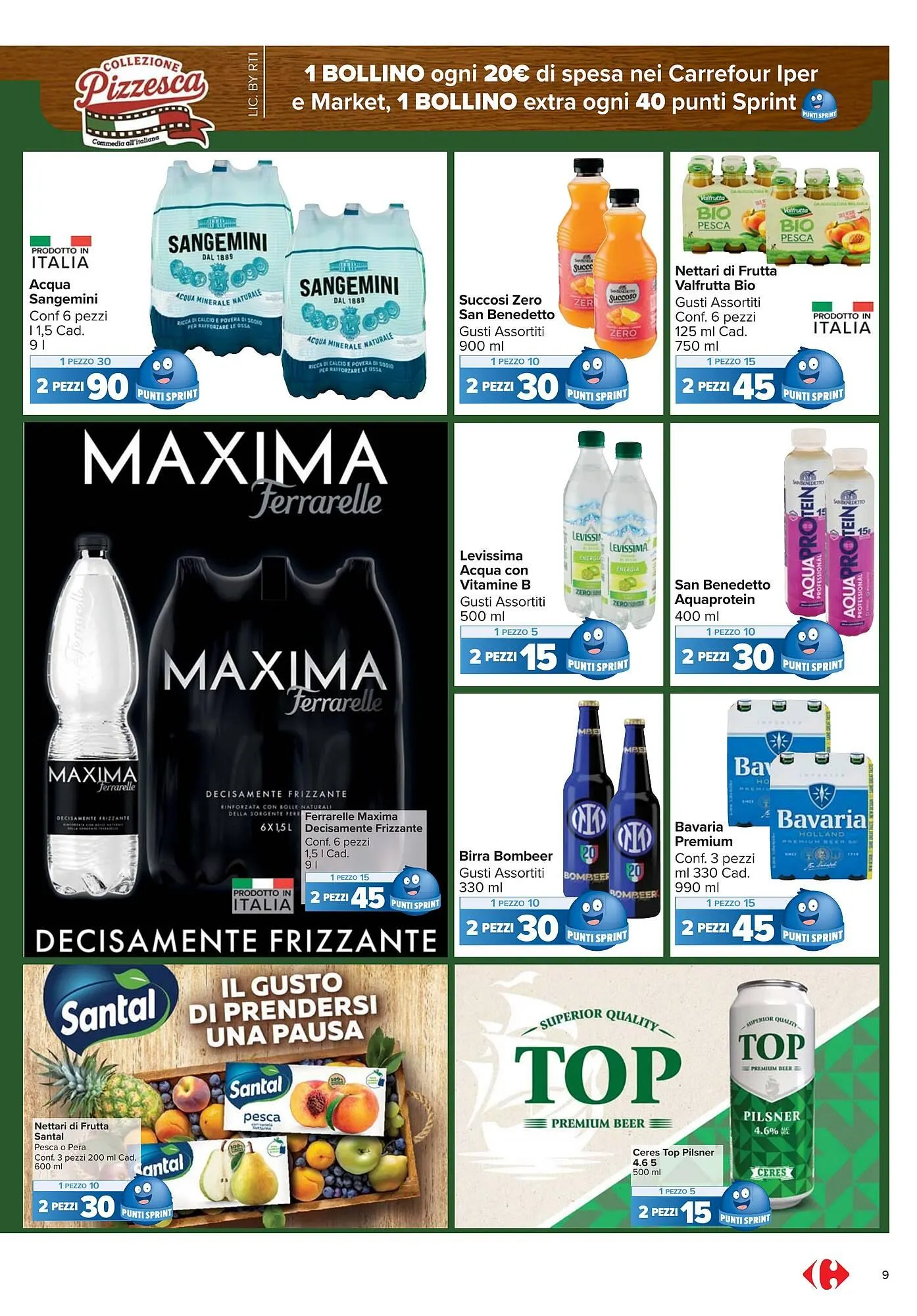 Volantino Carrefour Market da 2 marzo a 12 marzo di 2026 - Pagina del volantino 9