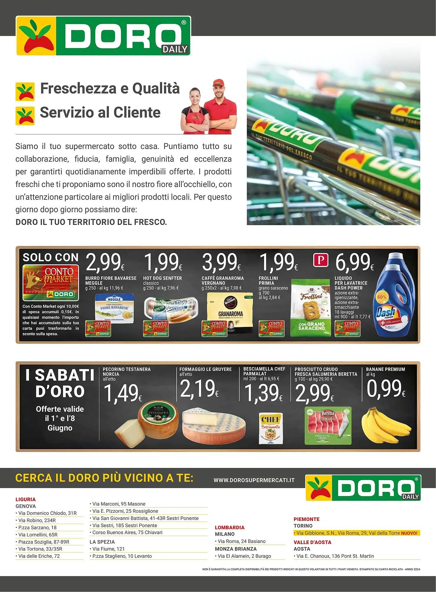 Volantino Doro Daily da 28 maggio a 9 giugno di 2024 - Pagina del volantino 8