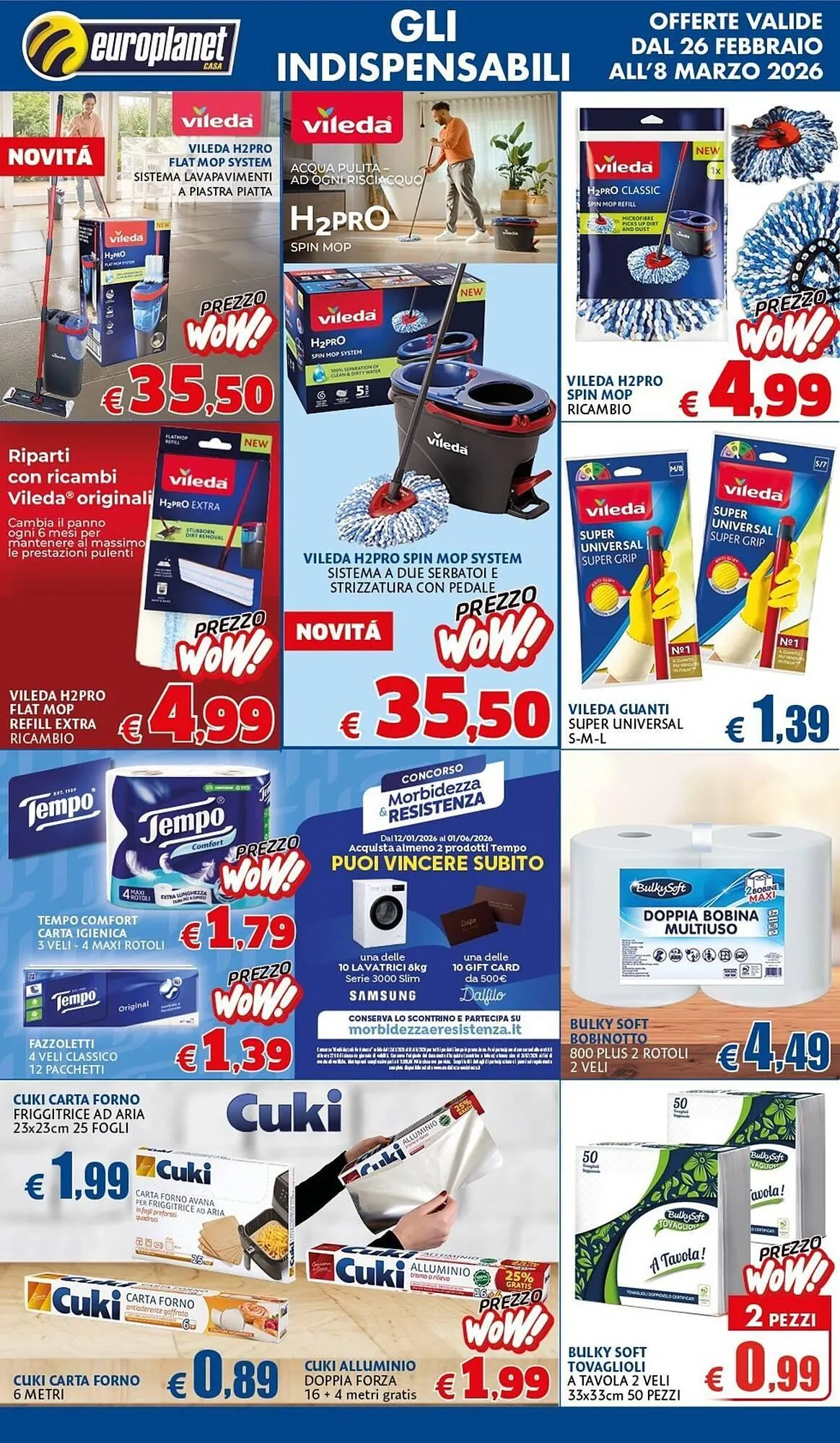Volantino Europlanet Casa da 26 febbraio a 8 marzo di 2026 - Pagina del volantino 8