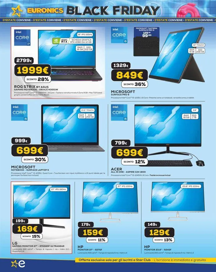 Black Friday d'estate da 6 giugno a 19 giugno di 2024 - Pagina del volantino 8