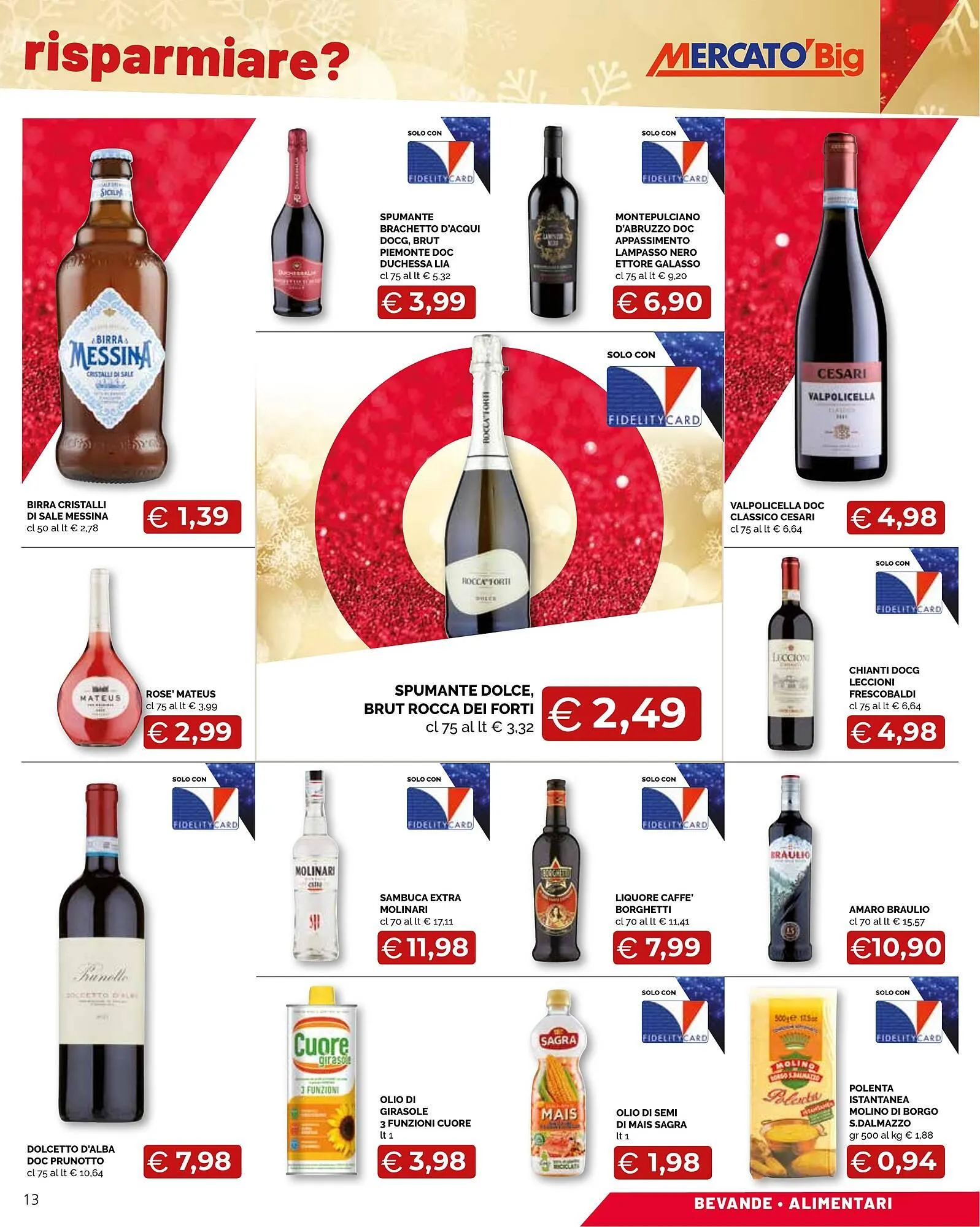 Volantino Mercatò Big da 4 dicembre a 14 dicembre di 2025 - Pagina del volantino 13