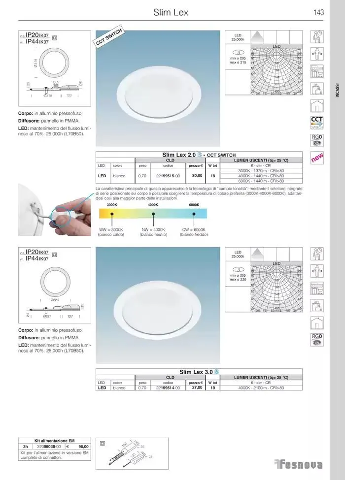 Fosnova LED 24/25 da 16 gennaio a 31 ottobre di 2025 - Pagina del volantino 145