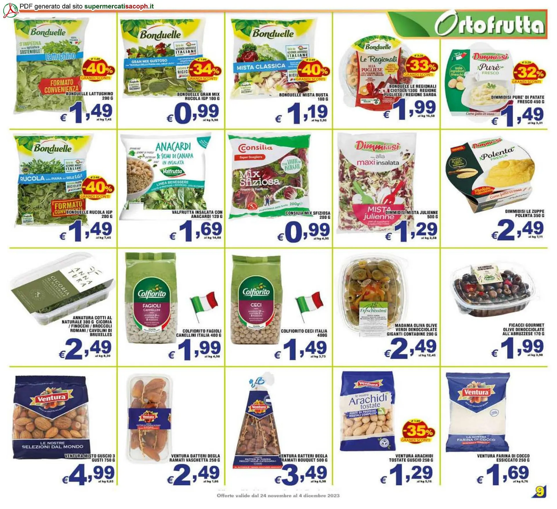 Volantino Sacoph da 24 novembre a 4 dicembre di 2023 - Pagina del volantino 9
